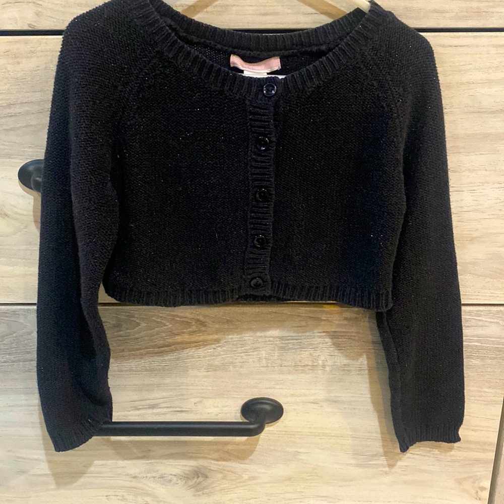 Girl’s half cardigan